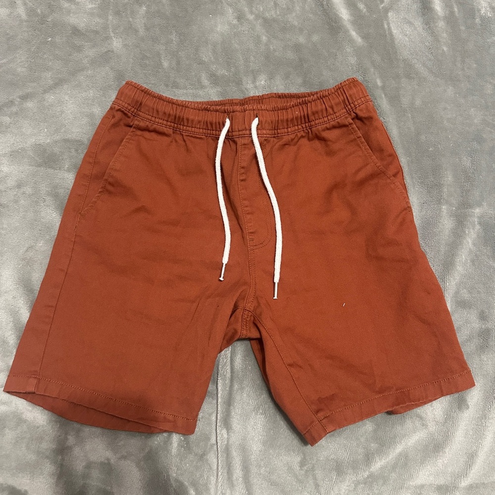 Forever 21 Men's Brick Red Khaki Style Shorts
